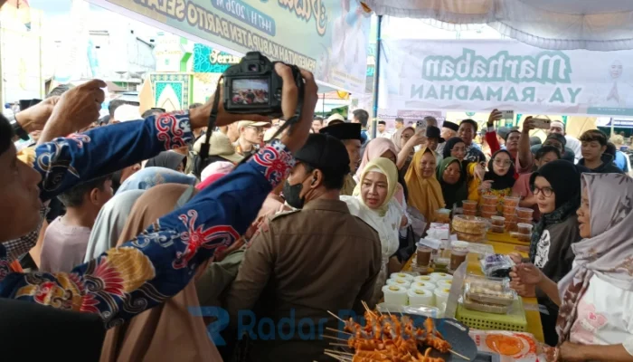Gratis Lapak Pasar Ramadhan, Disdagkop Barsel Dukung UMKM Lokal