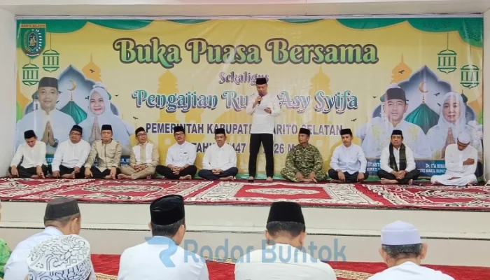 Bupati Barsel Gelar Bukber di Rujab, Pererat Silaturahmi dan Iman Ramadhan