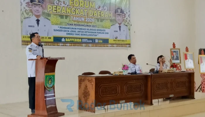 Forum Perangkat Daerah Barsel 2026 Sinkronkan Program untuk Penyusunan RKPD 2027