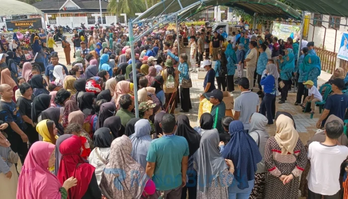 Gerakan Pangan Murah TP PKK Barsel Bantu Tekan Inflasi Ramadan