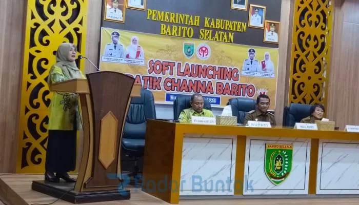 Dekranasda Barsel Luncurkan Batik Channa Barito, Perkuat Identitas Budaya Daerah