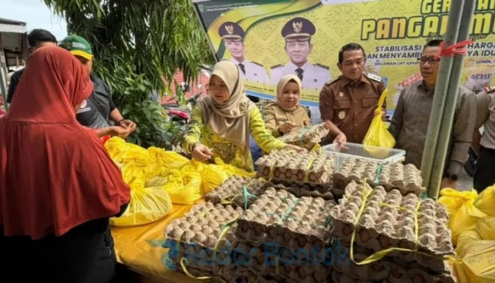 Pemkab Barsel Gelar GPM di Buntok, Wabup Tekankan Stabilitas Harga Pangan