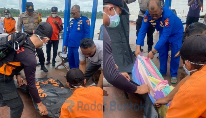 Mayat Bocah Tenggelam Ditemukan di DAS Barito Buntok Setelah Hilang di Teweh Tengah