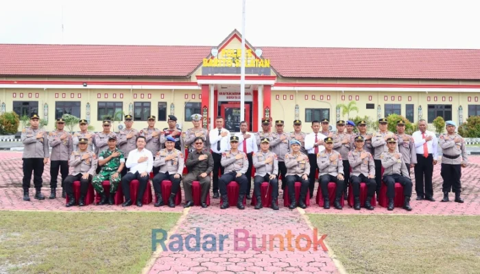 Wakapolda Kalteng Tekankan Penguatan Kinerja Polres Barsel dan Pelayanan Publik