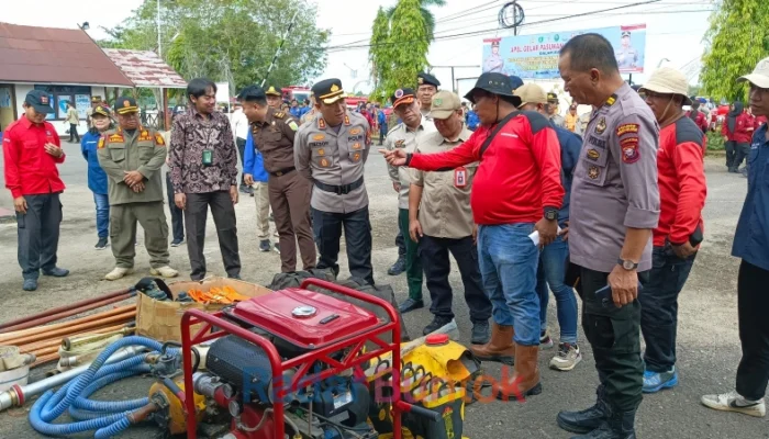 Apel Siaga Karhutla Barsel: Polres Perkuat Sinergi Cegah Kebakaran Hutan dan Lahan