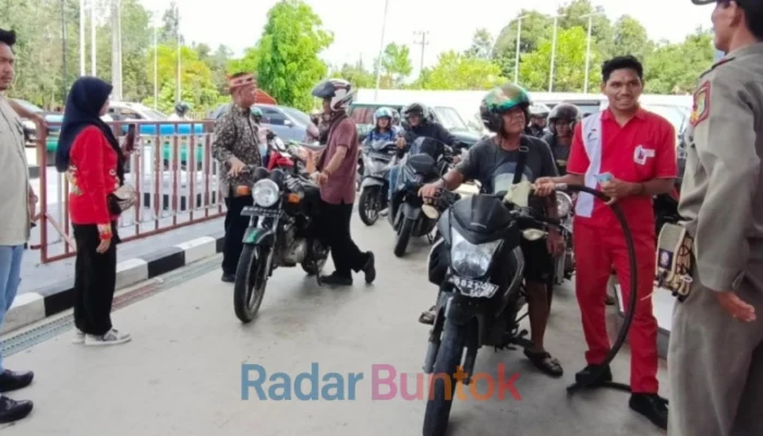 Antrian BBM Membludak di Buntok, Pemkab Barsel Sidak SPBU dan Evaluasi Distribusi