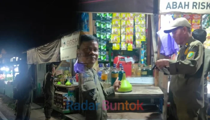 Satpol PP Barsel Patroli POM Mini, Pastikan Harga BBM Eceran Sesuai HET