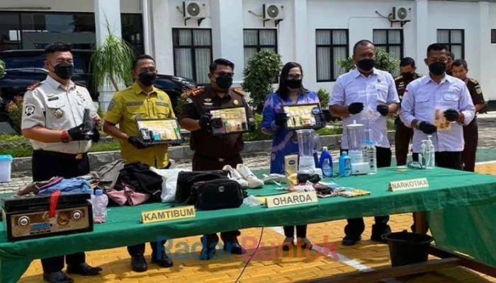 Kejari Barsel Musnahkan 48,94 Gram Sabu dari 22 Perkara Inkracht