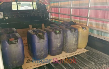 Polres Barsel Gagalkan Pengiriman Ilegal 400 Liter Pertalite Subsidi Tujuan Bartim