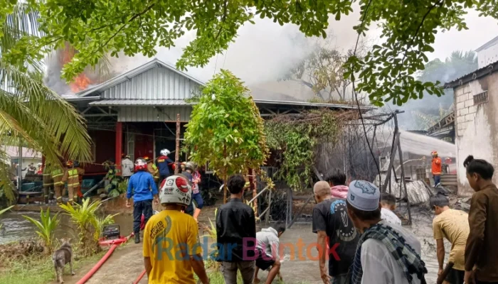 Kesaksian Korban Ungkap Detik-Detik BBM Meluap Saat Kebakaran Gudang LPG di Buntok