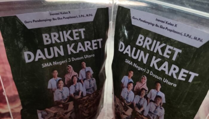 Inovasi Energi Hijau: Siswa SMAN 3 Dusun Utara Ubah Limbah Daun Karet Jadi Briket Ramah Lingkungan