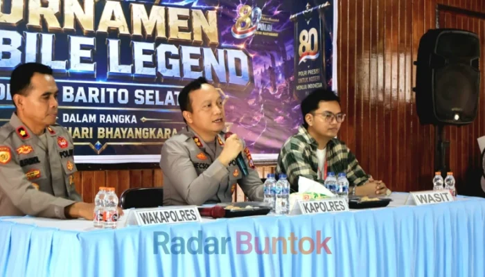 Turnamen Mobile Legends Kapolres Cup 2026 Meriahkan Hari Bhayangkara ke-80