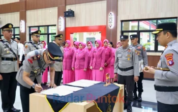 Kapolres Barsel Pimpin Sertijab PJU dan Kapolsek, Perkuat Kinerja Pelayanan Polri