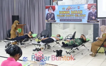 Peringati Hari Bhayangkara Ke-80, Polres Barsel Berhasil Himpun 80 Kantong Darah Melalui Aksi Donor Darah