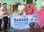 Polres Barsel Salurkan 80 Paket Bantuan Sosial untuk Warga Membutuhkan