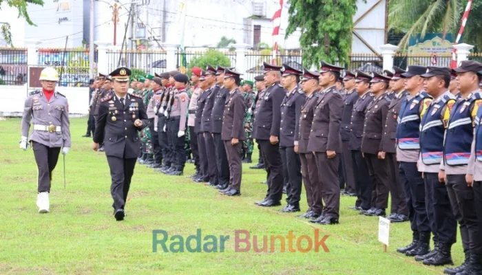 Puncak Hari Bhayangkara ke-80, Polres Barsel Tegaskan Komitmen Tingkatkan Pelayanan Publik yang Profesional dan Humanis