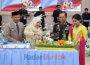 Hadiri Puncak Hari Bhayangkara ke-80, Bupati Barsel Tegaskan Sinergi Pemda dan Polri